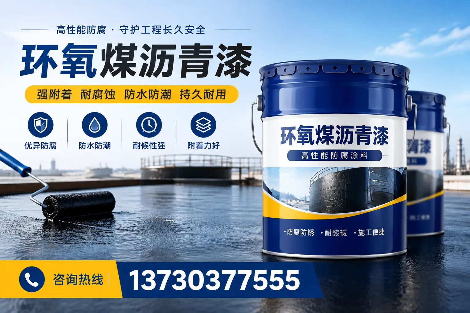 如何判断环氧煤沥青漆的质量？白沙消费者指南